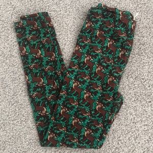 LuLaRoe OS Christmas Leggings